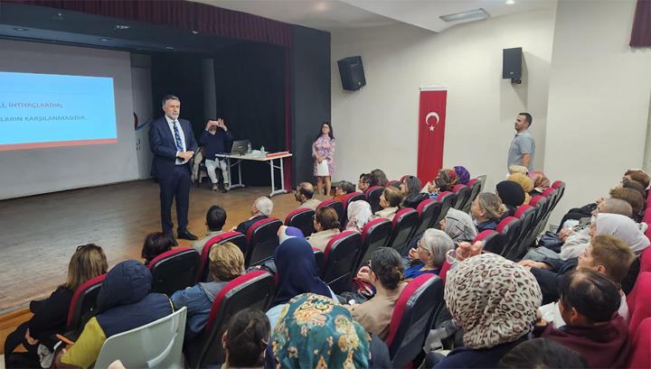 “Kadına şiddete hayır!”