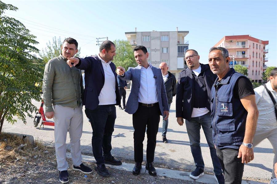 Başkan Önal'dan Saha Mesaisi