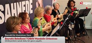 Bayraklı Belediyesi #Mandolin Orkestrasını sanat yaşamına kazandırmış olmanın gururunu yaşıyoruz